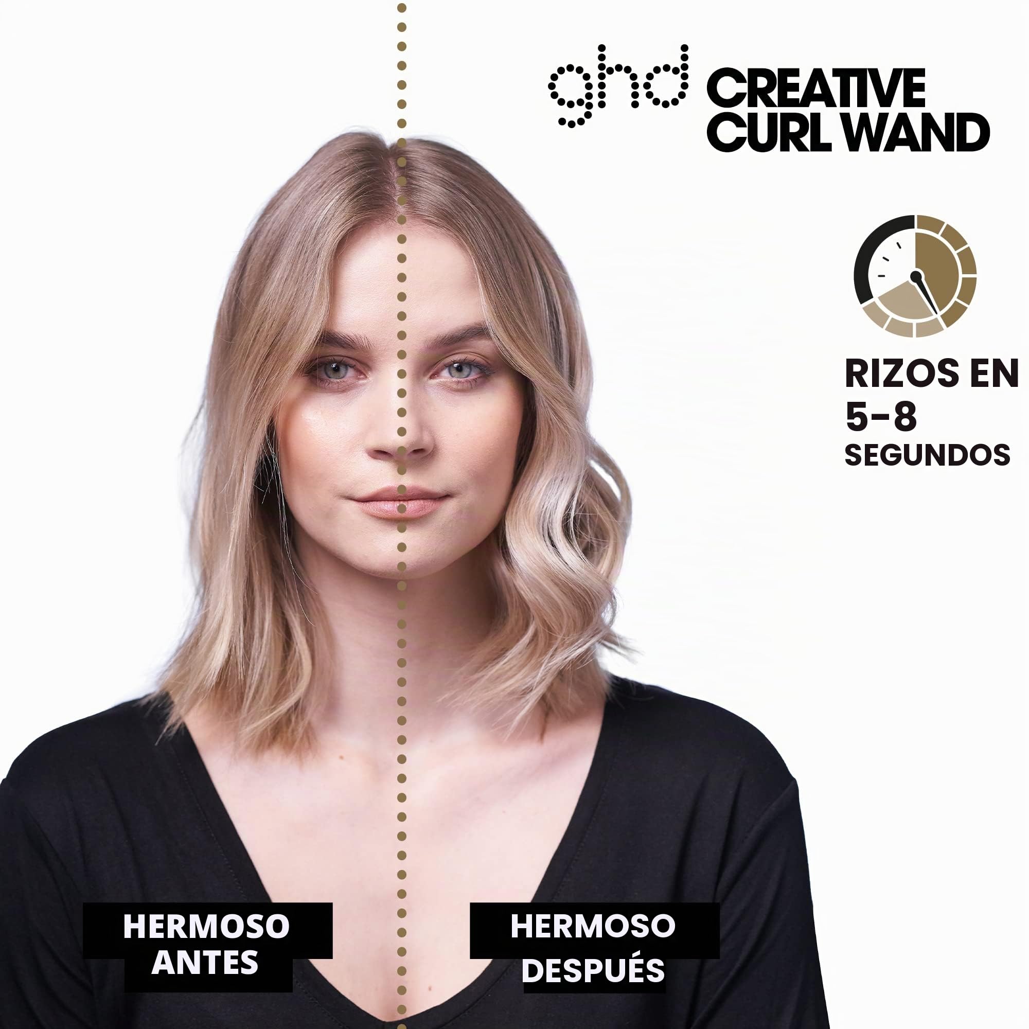 ghd curve creative curl - Rizador con barril cónico para crear ondas surferas