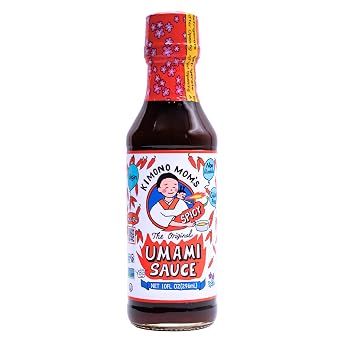 SAN J INTERNATIONAL Spicy Kimono Mom Umami Sauce, 10 FZ