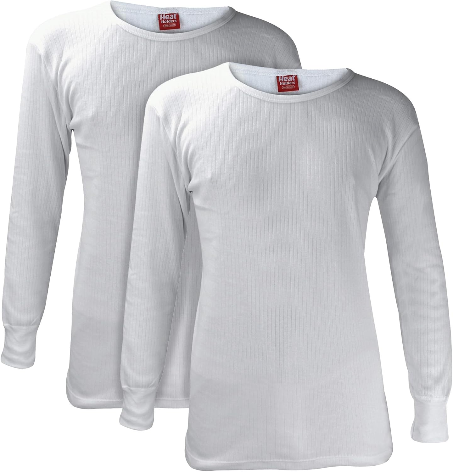 HEAT HOLDERS - 2 Pack Mens Winter Thermal Underwear Long Sleeve Top