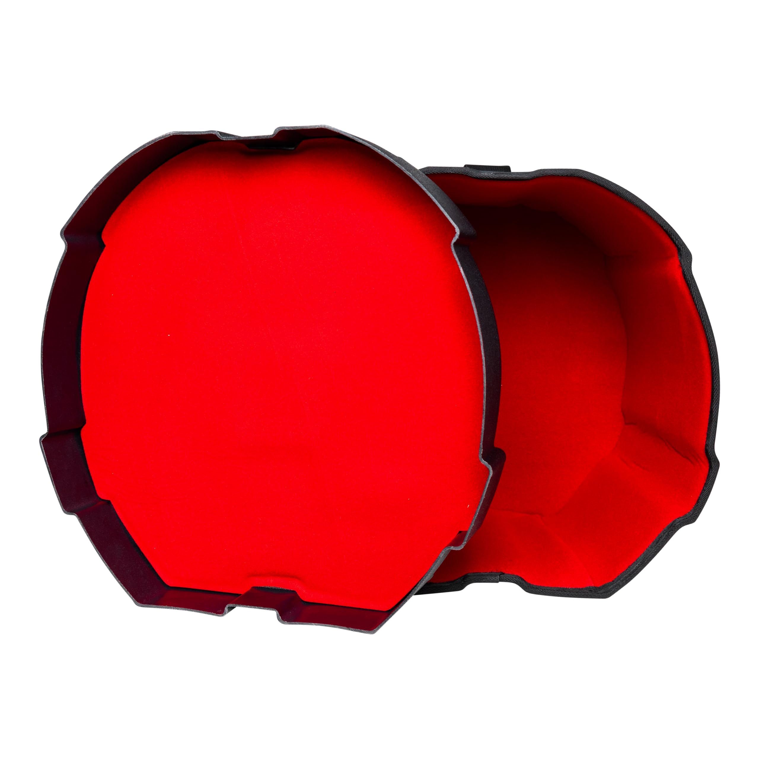 GATOR CASES – Custodia rigida per timpano 14" x 12", costruzione roto-molded, imbottitura in microvelluto, impilabile, resistente agli urti e alle intemperie (GPC1412)