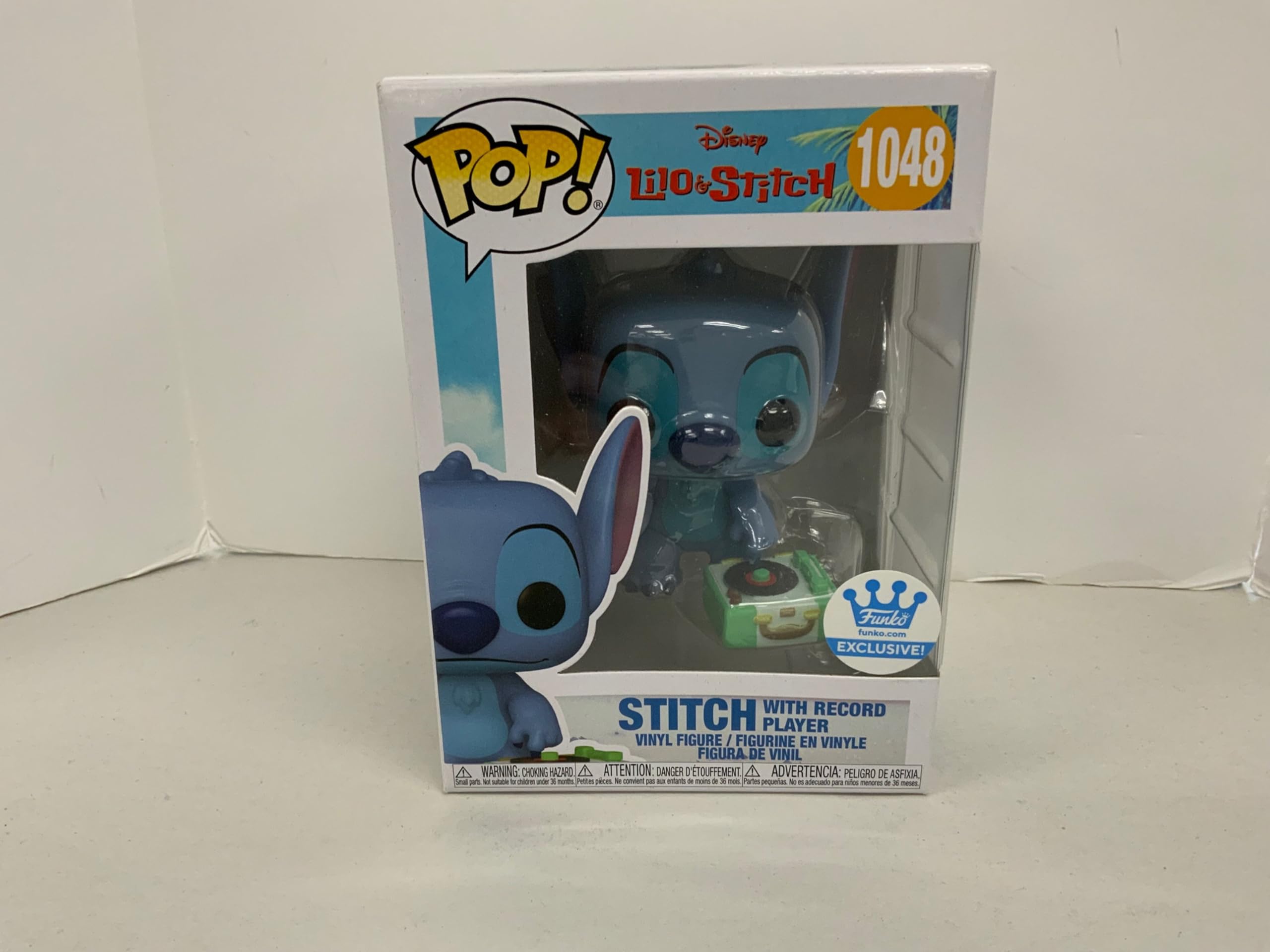 Funko Pop Stitch with Record Player 1048 (Normal)