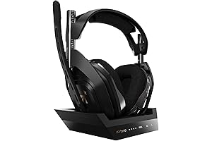 ASTRO A50 Wireless + Base Station Gen 4: Premium Audio for Xbox, PC, Mac