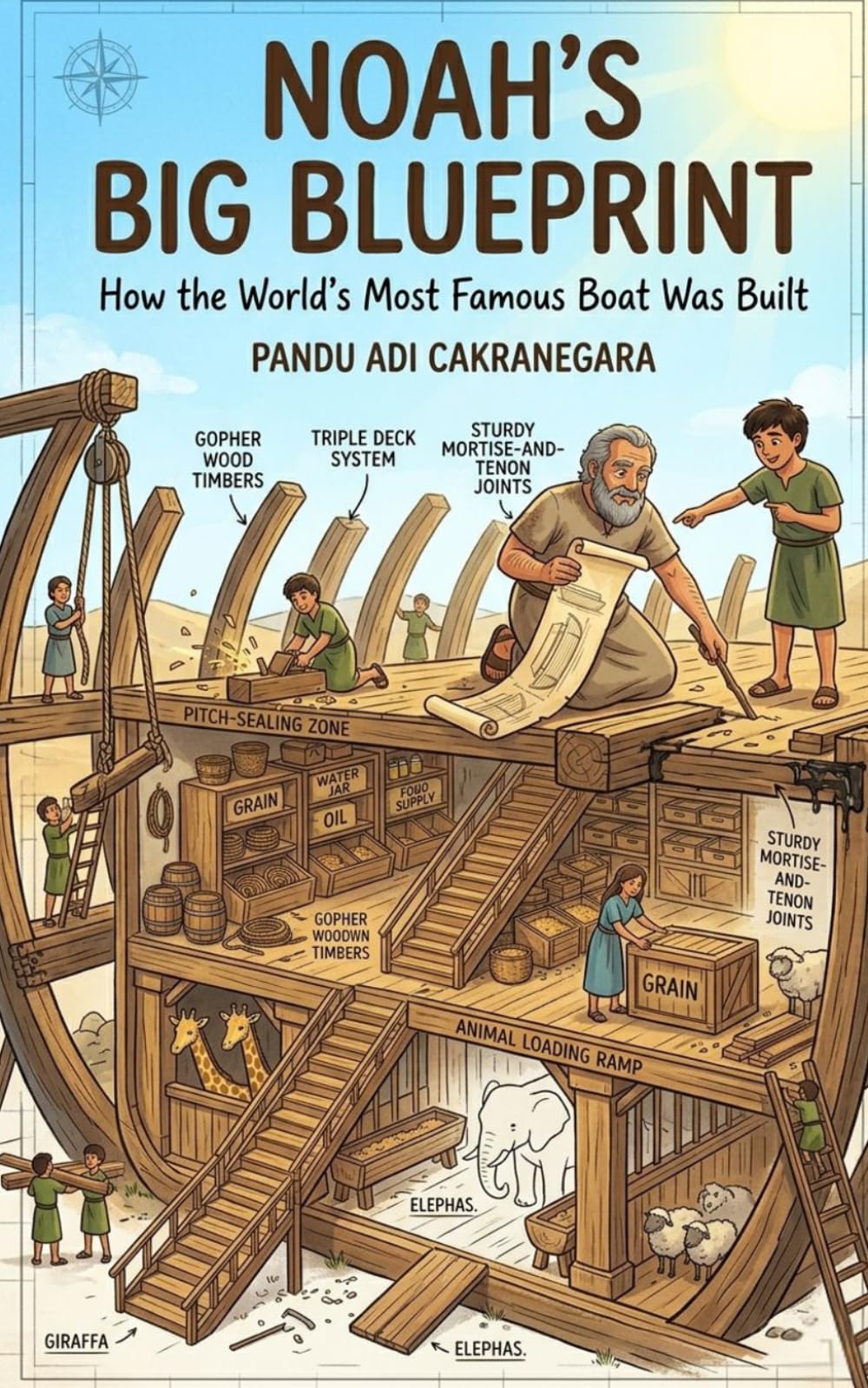 Noah’s Big Blueprint: How the World’s Most Famous Boat Was Built (Legends of the Covenant: Heroes of Faith)