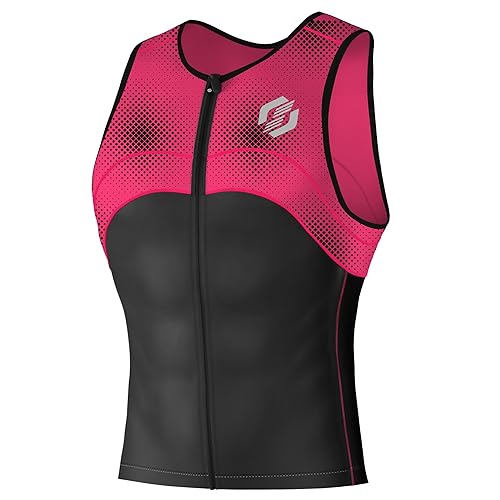 SLS3 Tri Top Men - Sleeveless Mens Triathlon Top –