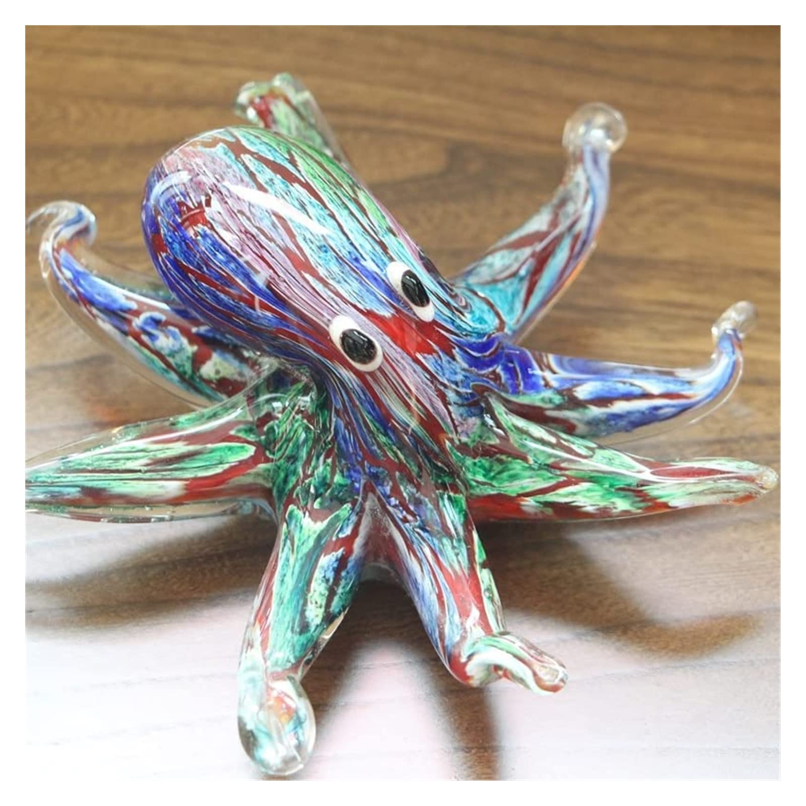 Amazon.co.jp: 置物・オブジェ 工芸品の彫刻 小物ガラス手作り  