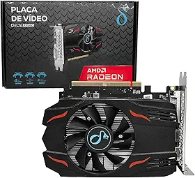 Placa de Vídeo Gamer AMD Radeon RX560, 4GB GDDR5 128 Bits, Single-Fan Clock 1300MHz - DisplayPort/HDMI e DVI