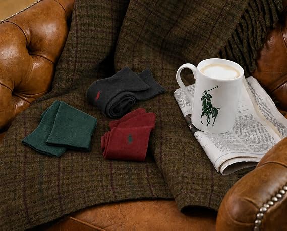 POLO RALPH LAUREN Men's Supersoft Flat Knit Slack 3 Pack