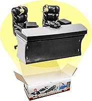 Vista 1 de Ultimate Black Commentator Table Playset para figuras de acción de lucha libre