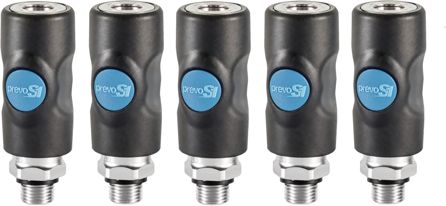 Prevost ISI 061251 Safety Air Plug Coupler 1/4" MNPT Prevo S1 (5)