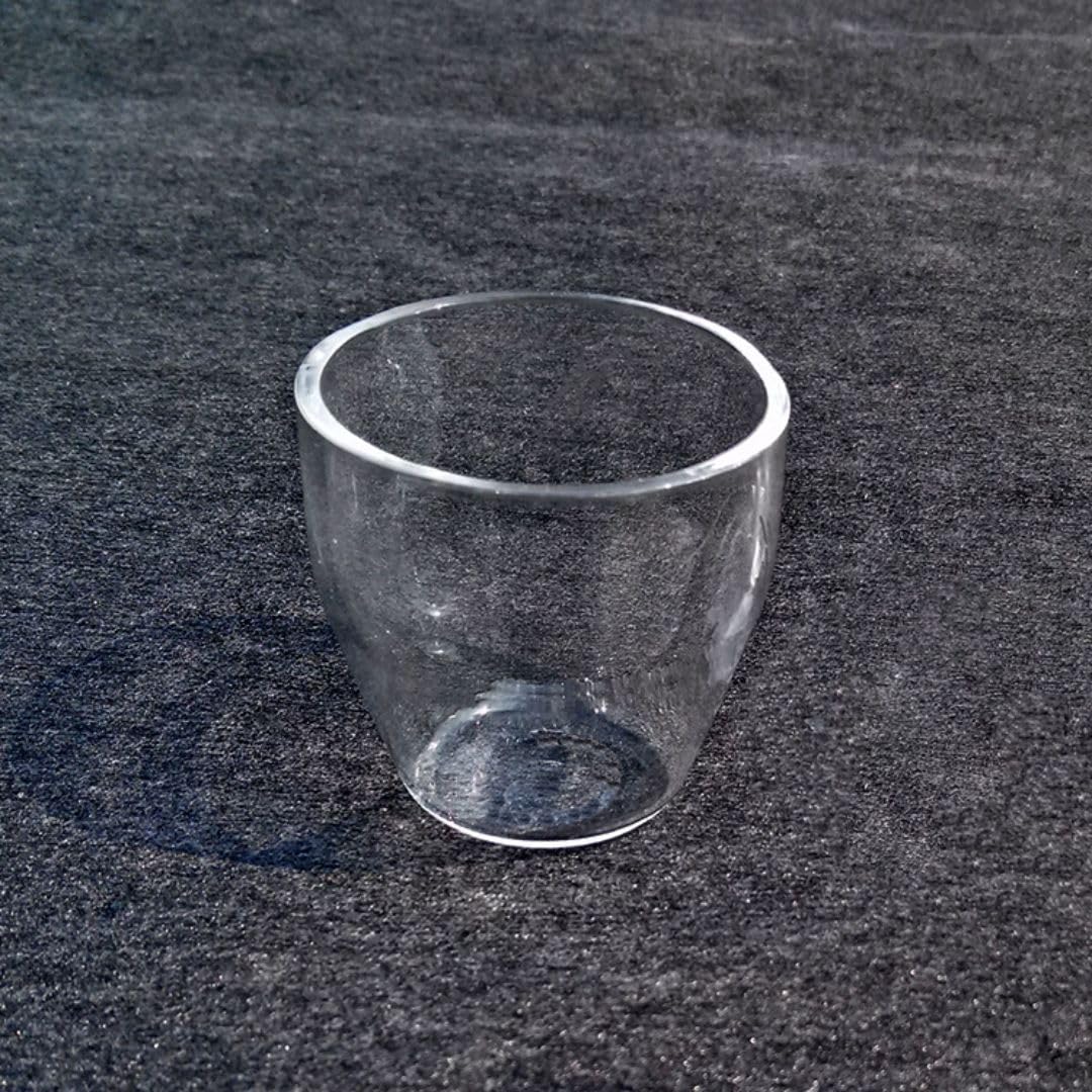 Tiegel aus Quarzglas mit Deckel – langlebiges Labortestgerät for die industrielle Analyse – 20 ml bis 2000 ml(150ml)