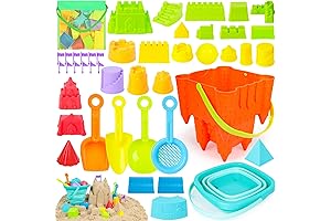 Bag o' Beach Bones, Sand Molds, Sand Toys