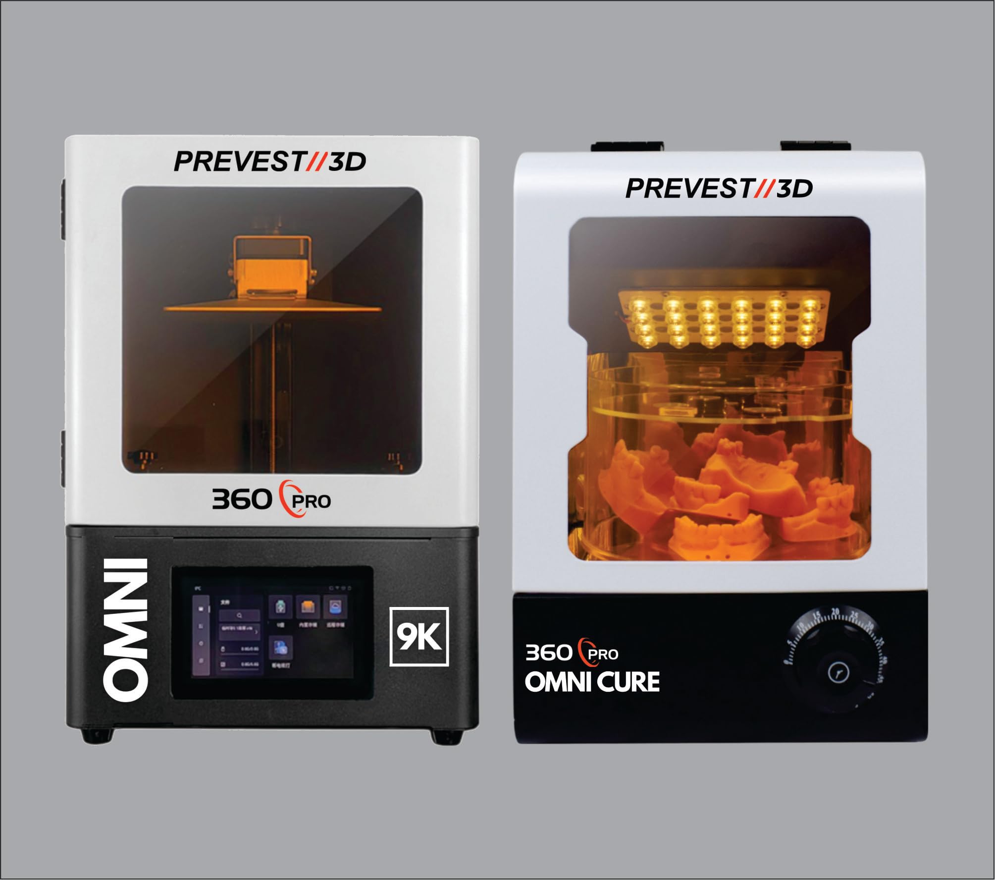 Prevest 3D Omni 9K Professional 3D Printer with Omni Cure Light Curing Unit, Free 5 kg Resin (Model Pro),Combo Pack-image-47