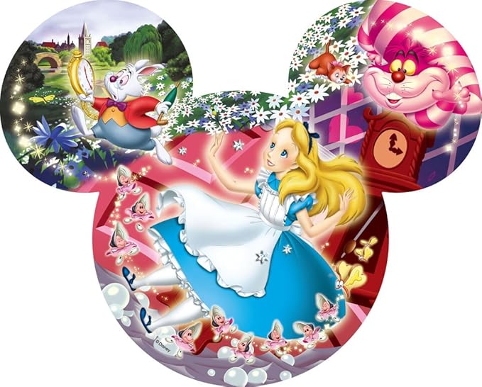 151ピース ジグソーパズル ステンドアートシルエットギャラリー ディズニー アリスの出逢い ジグソーパズル おもちゃ Amazon