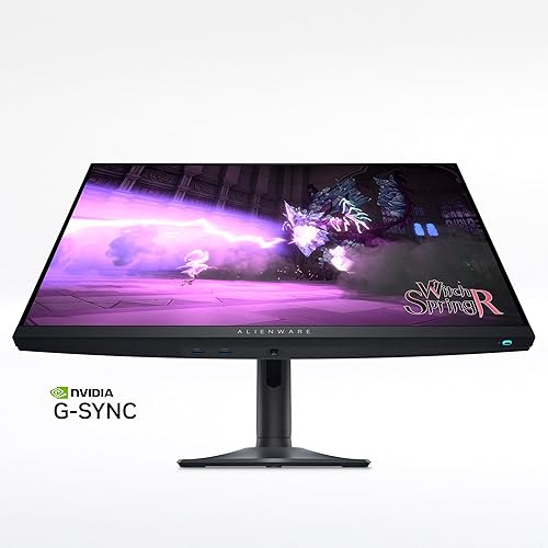 Miniatura 7 de Alienware AW2724DM Monitor para juegos - 27" QHD 180Hz w Overclock, AMD FreeSync Premium Pro, NVIDIA G-SYNC, pantalla VESA - Negro, NegroPlata