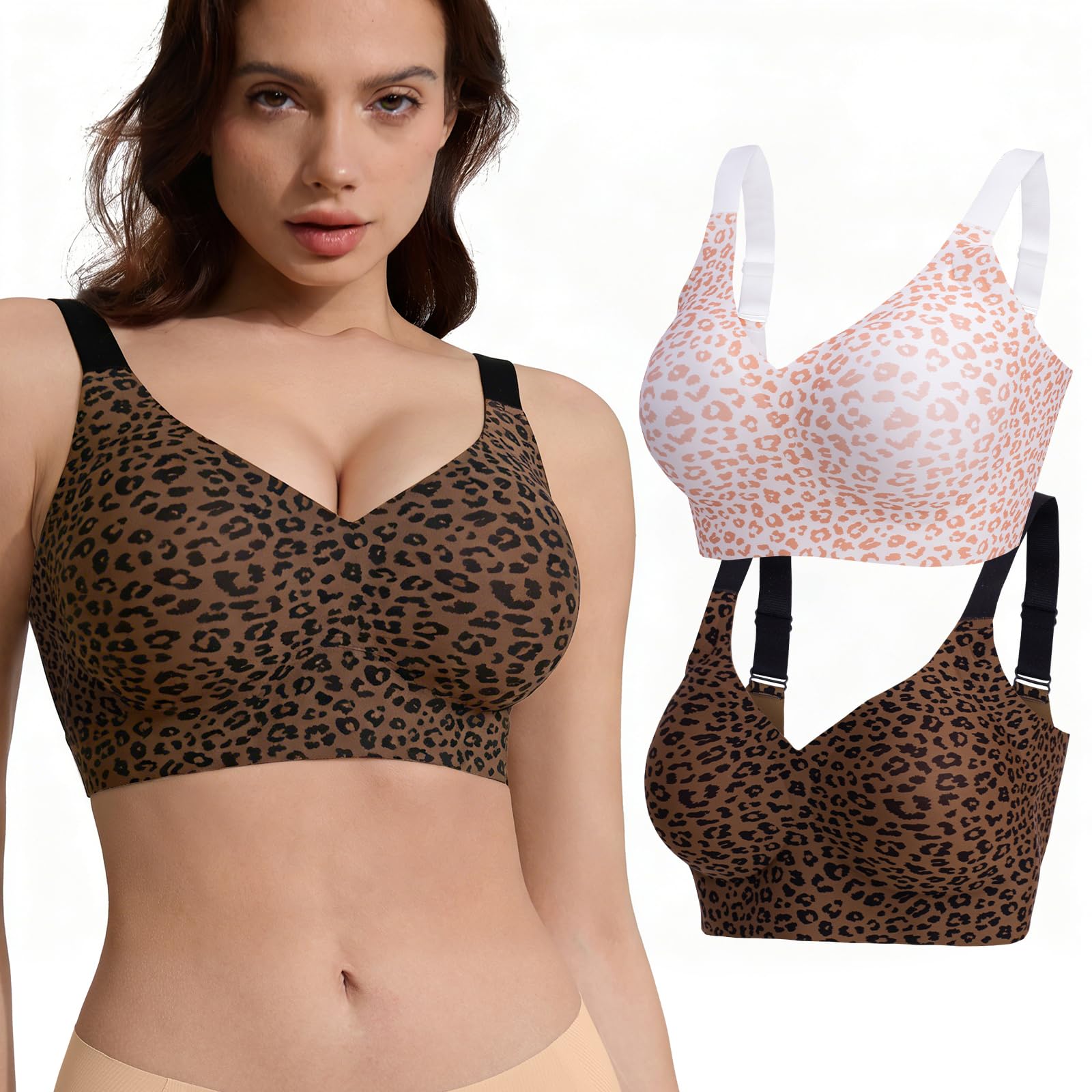 Jelly Bra Plus Size 2-Pack