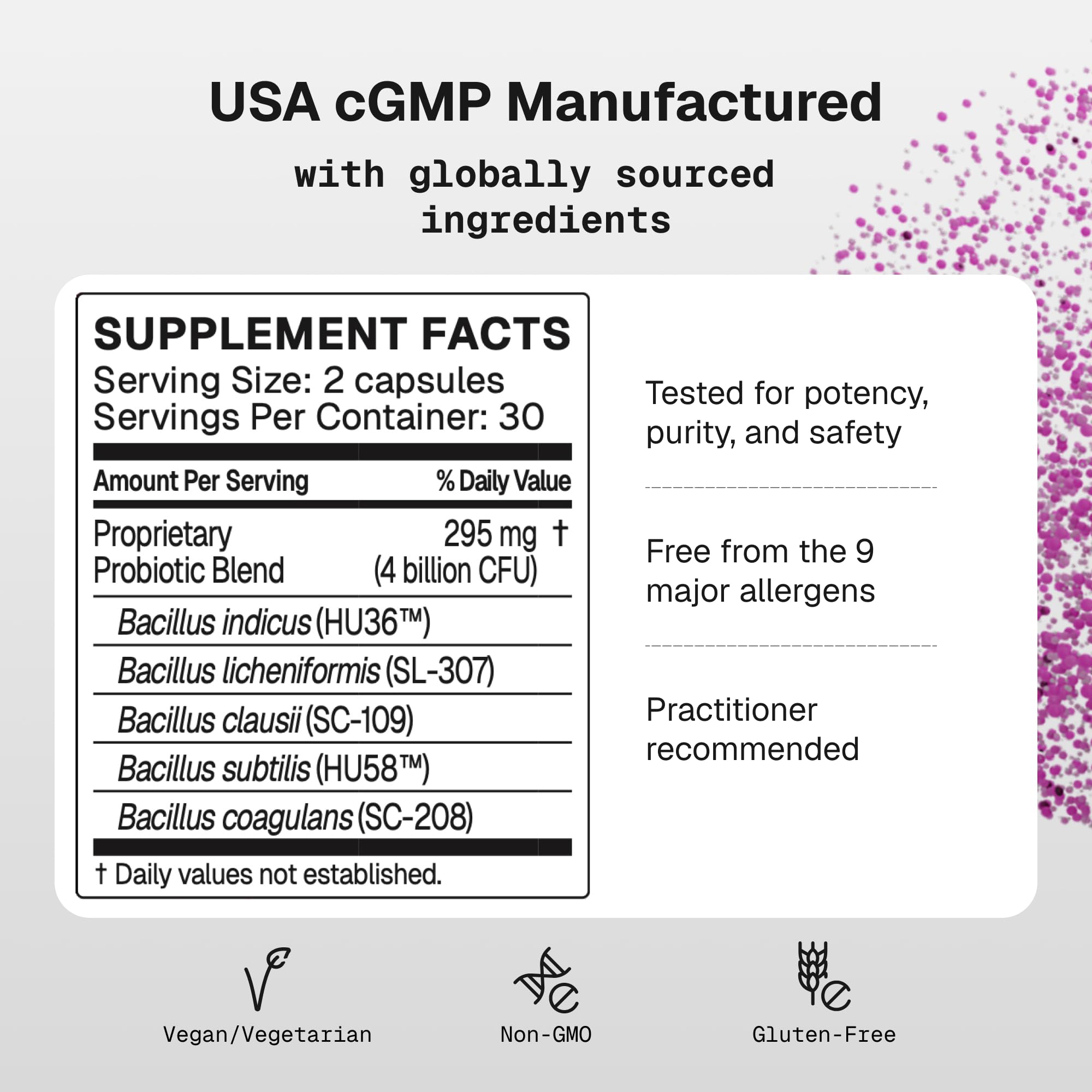 Microbiome Labs Mega SporeBiotic Daily Probiotic for Women + Men, 60 Ct — Amazon image 7