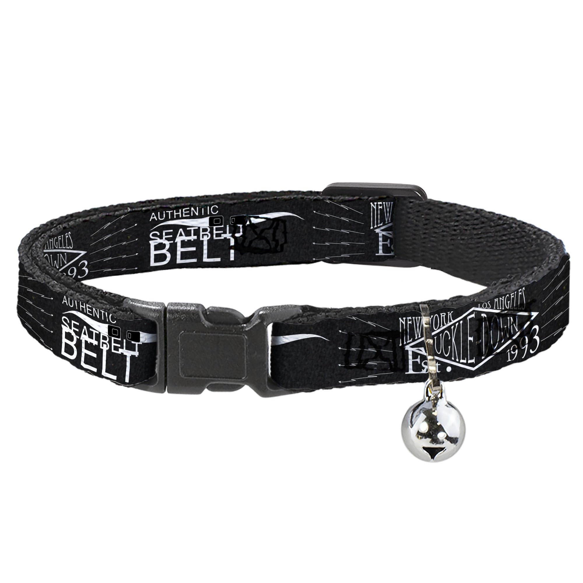 Collar de gato breakaway anti-asfixia que soluciona los enganches peligrosos en casa