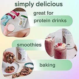 simply tera\'s Organic Whey Protein Powder - Grass Fed Vanilla Whey Protein Powder, Clean, Made Without Artificial Sweeteners, Non-GMO, Kosher, rBGH-Free, Organic - 12 Oz.