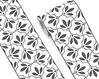 Vista 36 de FLFK Adhesivos de Azulejos de Borde de Pared Despegar y Pegar Papel Tapiz de Borde para Salpicadero de Cocina Baño Cuarto de Ducha, 4"x240