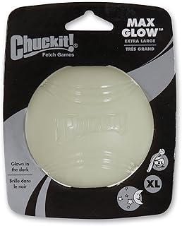 Chuckit! Max Glow Ball X-Large Ball - 3.5