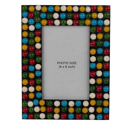 Fine Craft India Wooden Photo Frame Photo Size 4 x 6 inch MPN-Wooden_Photo_Frame_14