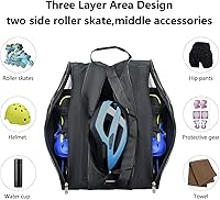 Vista 3 de Bolsa de patines para quad, figura, patines en línea