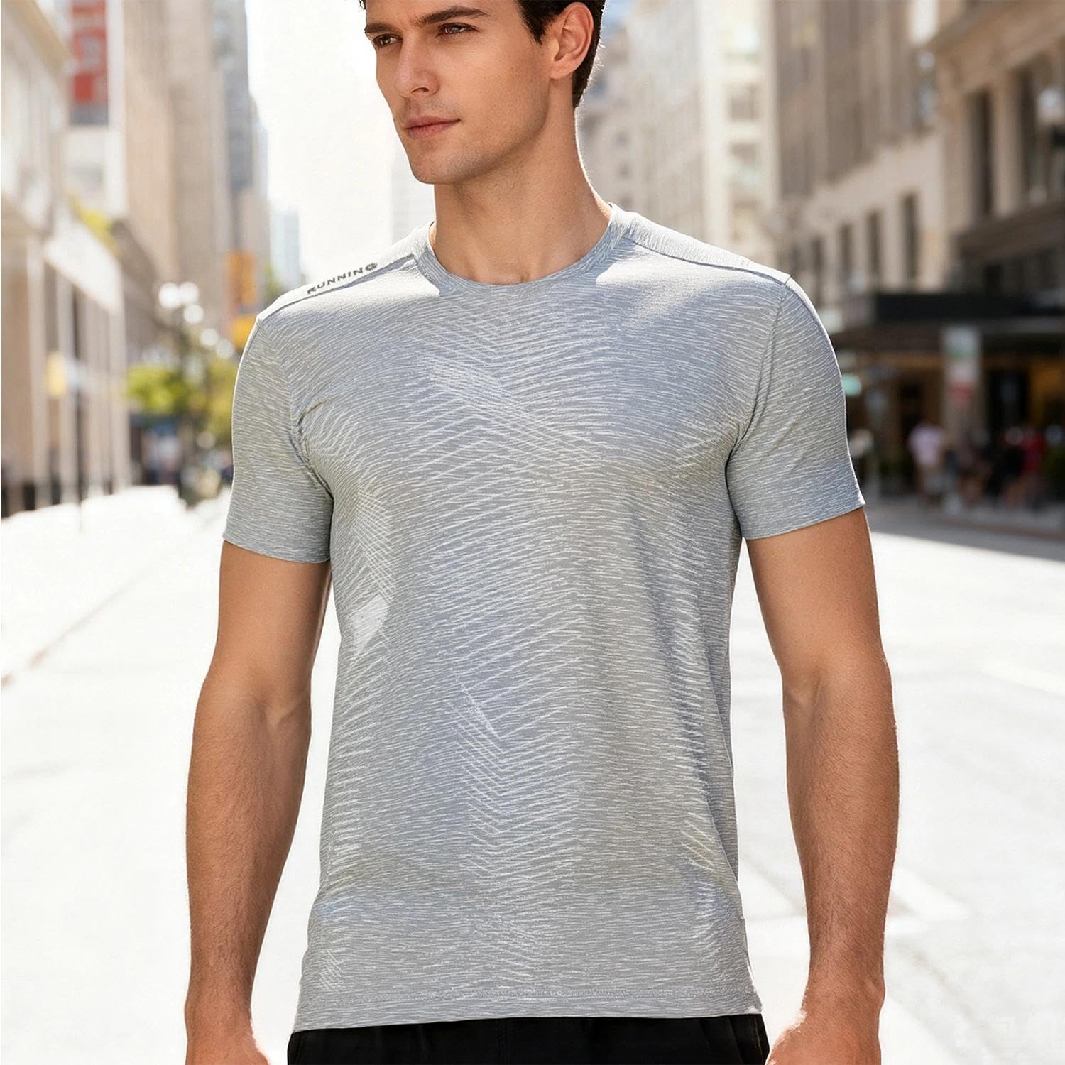 Camiseta masculina lisa básica gola redonda manga curta casual verão treino atlético top slim fit leve versátil roupa esportiva em promoção! Veja a oferta e mais achadinhos de Camisetas 9 Hoje é o melhor dia para comprar Camiseta masculina lisa básica gola redonda manga curta casual verão treino atlético top slim fit leve versátil roupa esportiva com aquele preço maroto! Promoção! Aproveite a oferta! 9