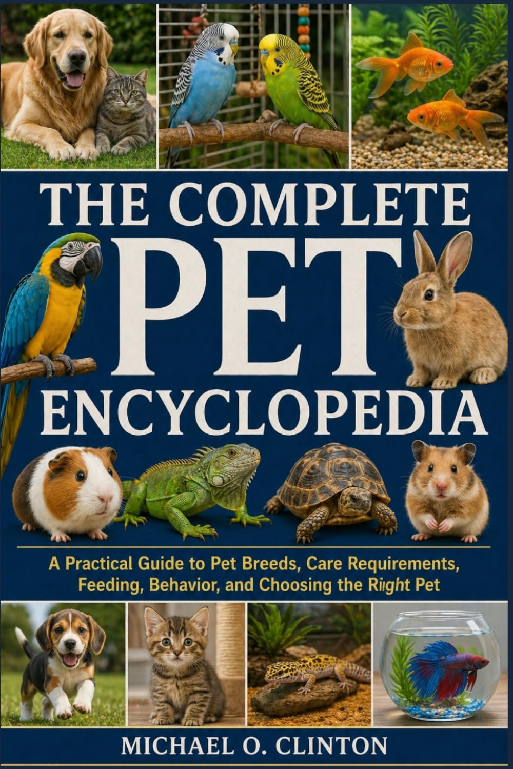 THE COMPLETE PET ENCYCLOPEDIA: A Practical Guide to Pet Breeds, Care Requirements, Feeding, Behavior, and Choosing the Right Pet