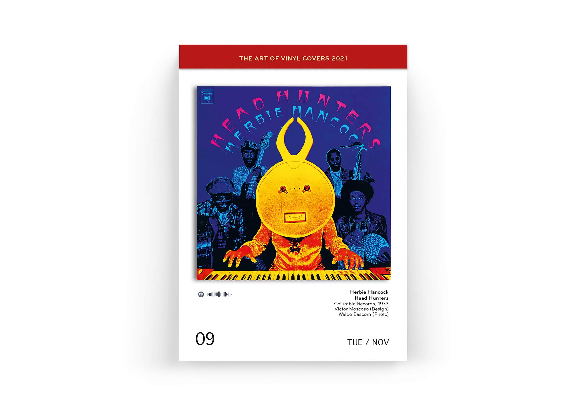 The Art of Vinyl Covers 2021: Every day a unique cover – World’s 1st Record Calendar