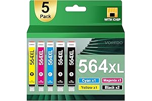 Jarbo 564XL Ink Cartridges Combo Pack