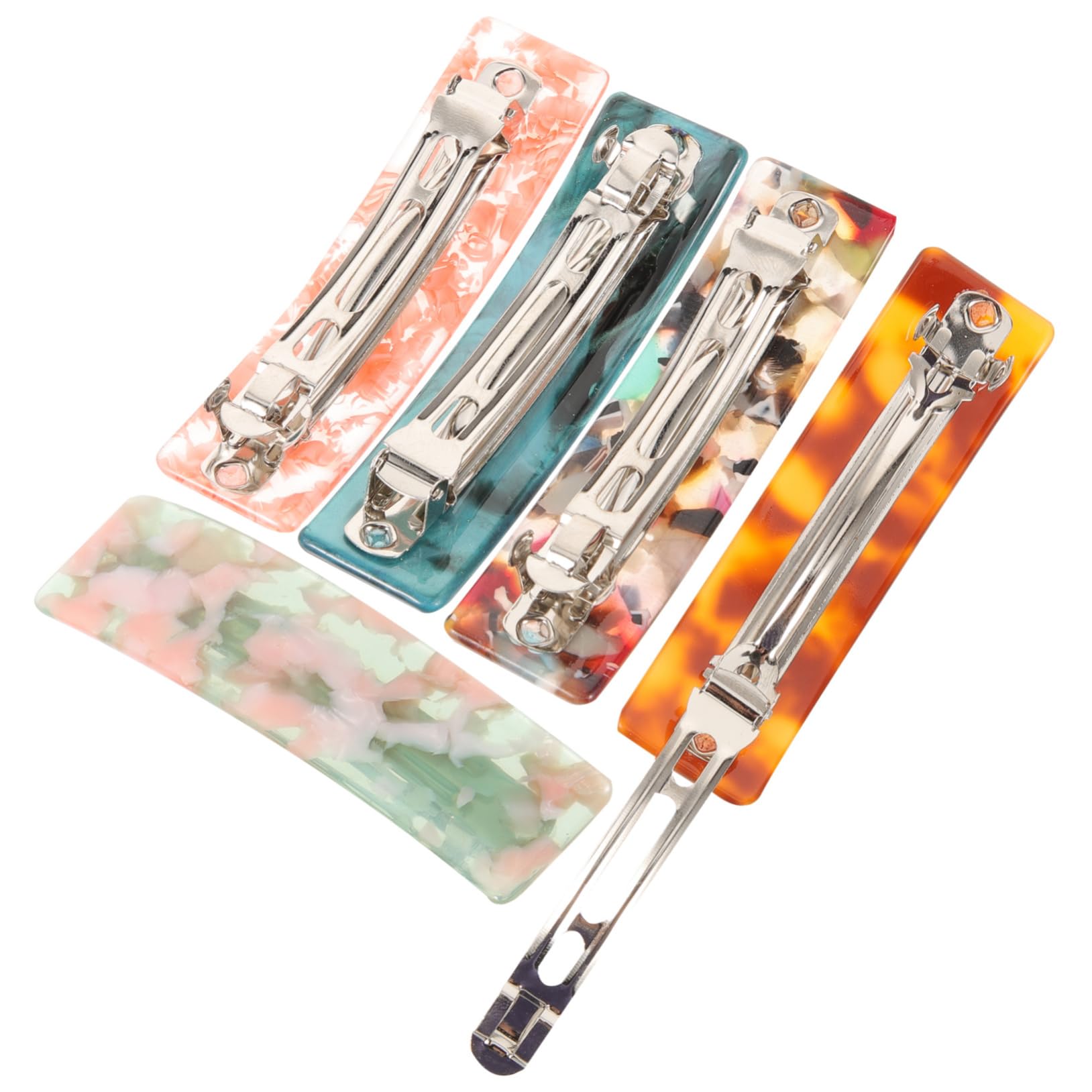 FRCOLOR 25pièces Barrettes Rétro Pour Femmes Clips à Cheveux Printemps Colorés Accessoires Élégants Pour Fins Cheveux Parfaits Pour Toutes Occasions