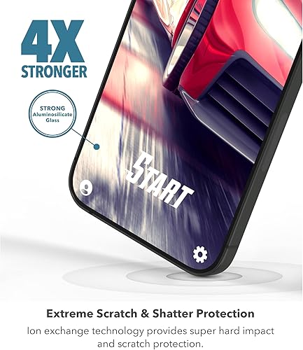 Miniatura 3 de ZAGG InvisibleShield Glass Elite+ Gamers' Edition - Cobertura de pantalla completa con máxima sensibilidad táctil - para iPhone 12 Pro Max,