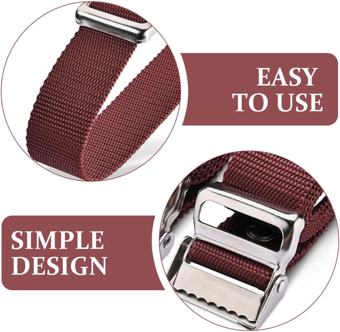 Drywall Stilts Replacement Straps and Foot Rest 2pcs Adjustable Nylon Leg Bands for Construction Painting Plastering Stabilizing Stilts Accessories