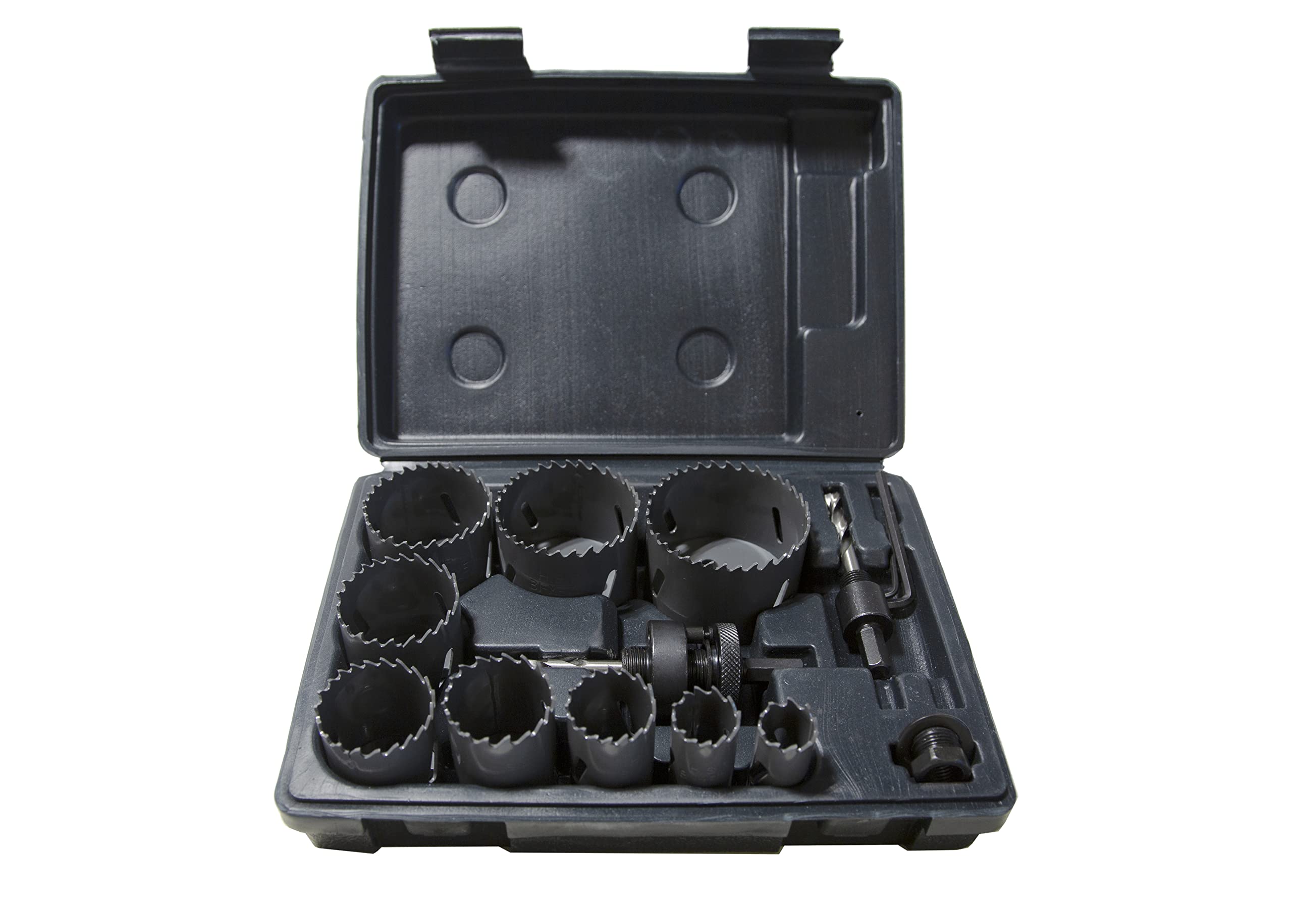 Krino 21080205K 21080205K-Set Seghe a Tazza Bimetalliche Hss-13 Pezzi, Acciaio