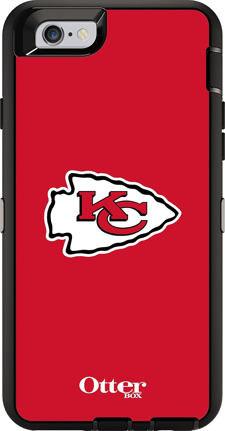 OtterBox DEFENDER iPhone 6/6s Case - Retail Packaging - NFL CHIEFS
