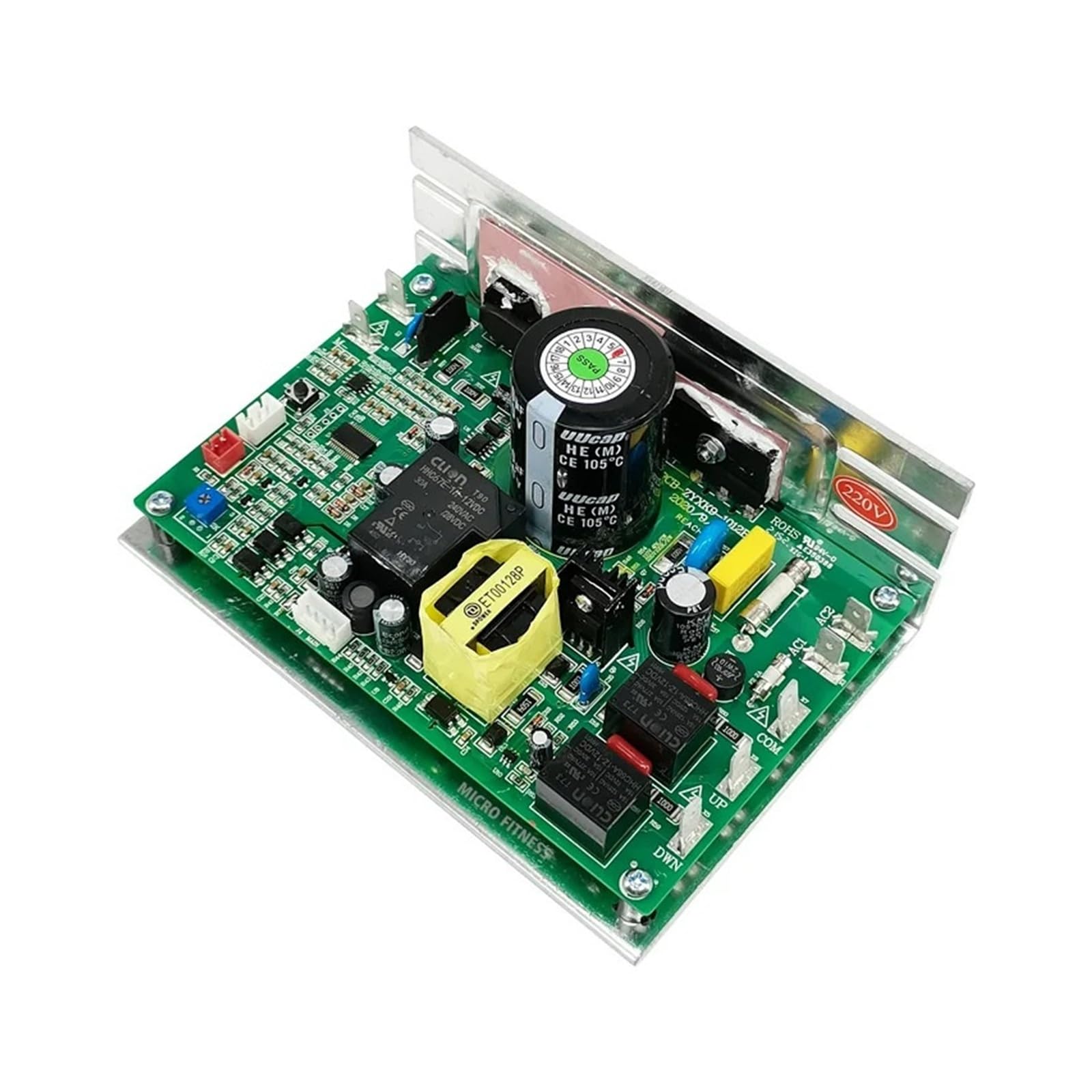 Contrôleur De Moteur De Tapis Roulant PCB-ZYXK9-1012B-V1.1, Carte De Commande PCB-ZYXK9-1012-V1.1, Circuit Imprimé ZYXK9 1012 V1.1(220V,2pin-3pin-4pin)