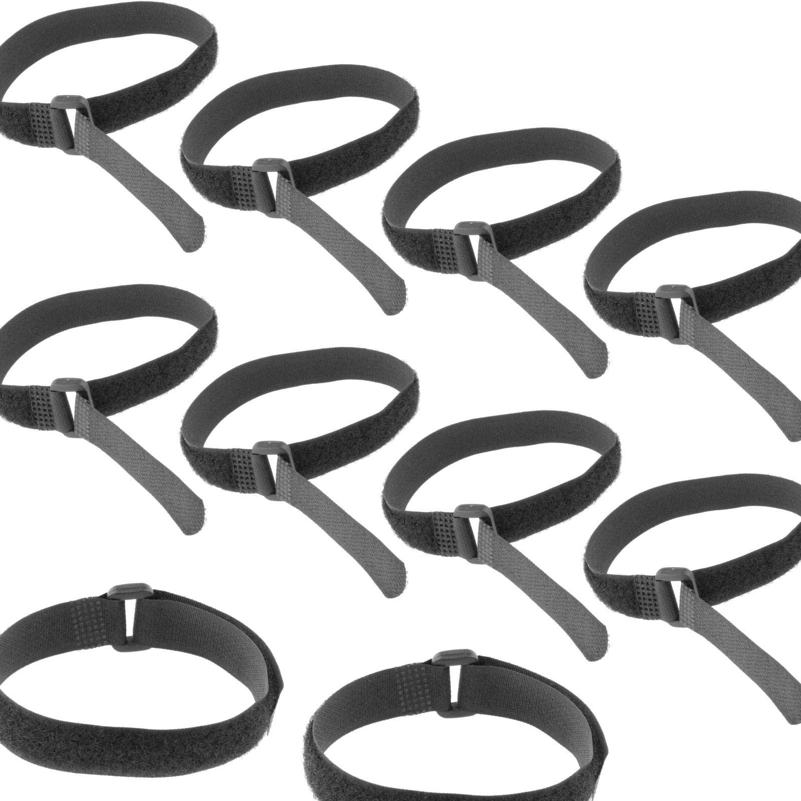 10Pcs Bike Wheel Stabilizer Straps Yoga Mat Secure Tie Down Belts 1.6x45cm