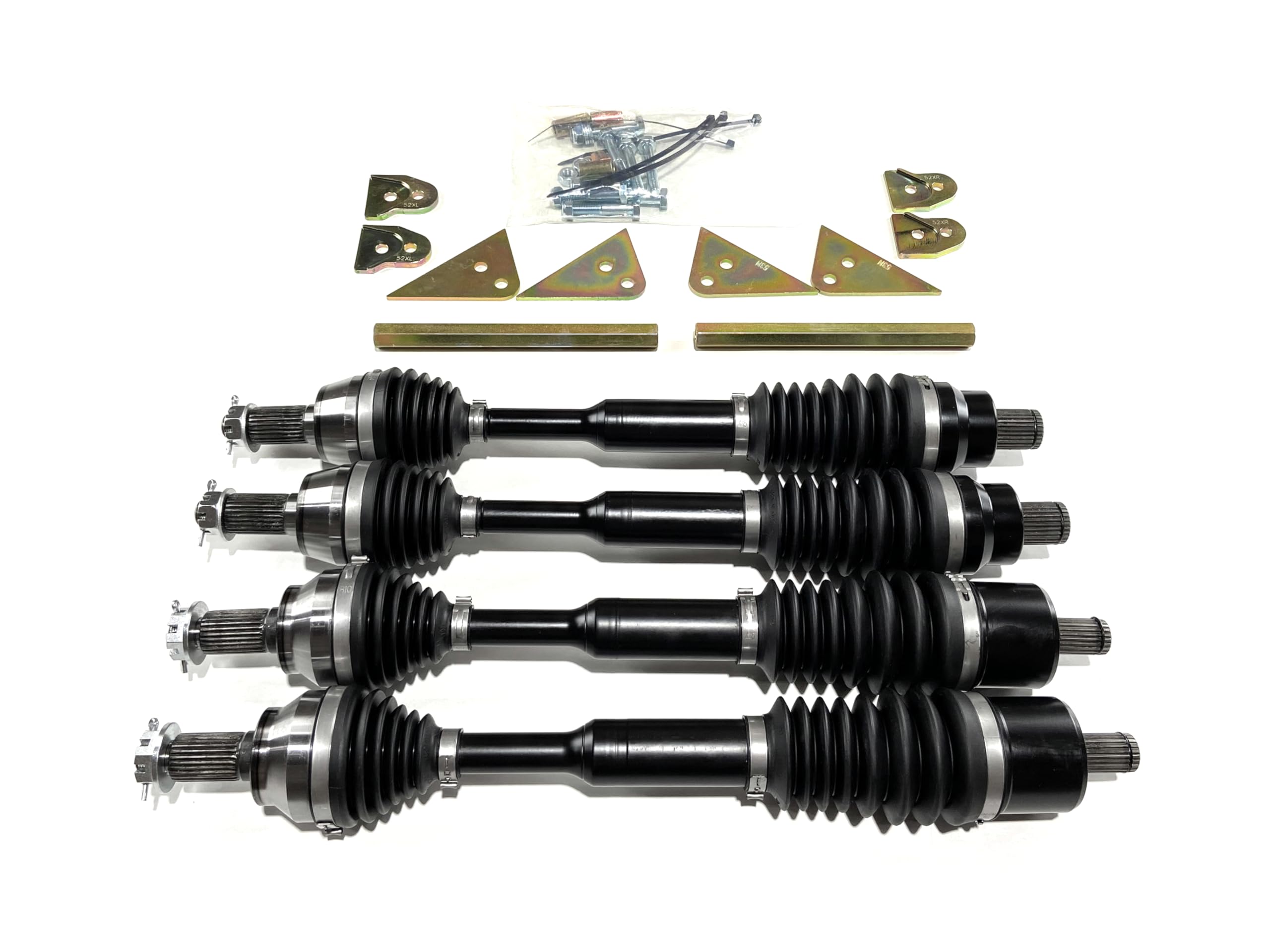 aynsley 4点セット Amazon.com: Monster Full CV Axle Set with High Lifter 2
