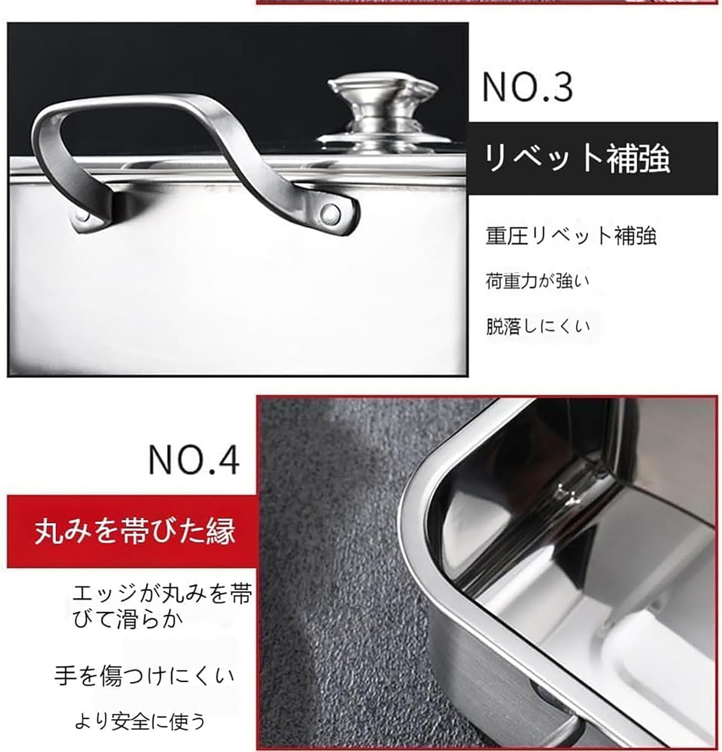 家庭用おでん鍋 両手鍋 おでん分割鍋 調理用ステンレス 卓上二食鍋 鴛鴦鍋 中華火鍋 32cm ステンレス鋼 二槽火鍋 しゃぶしゃぶ