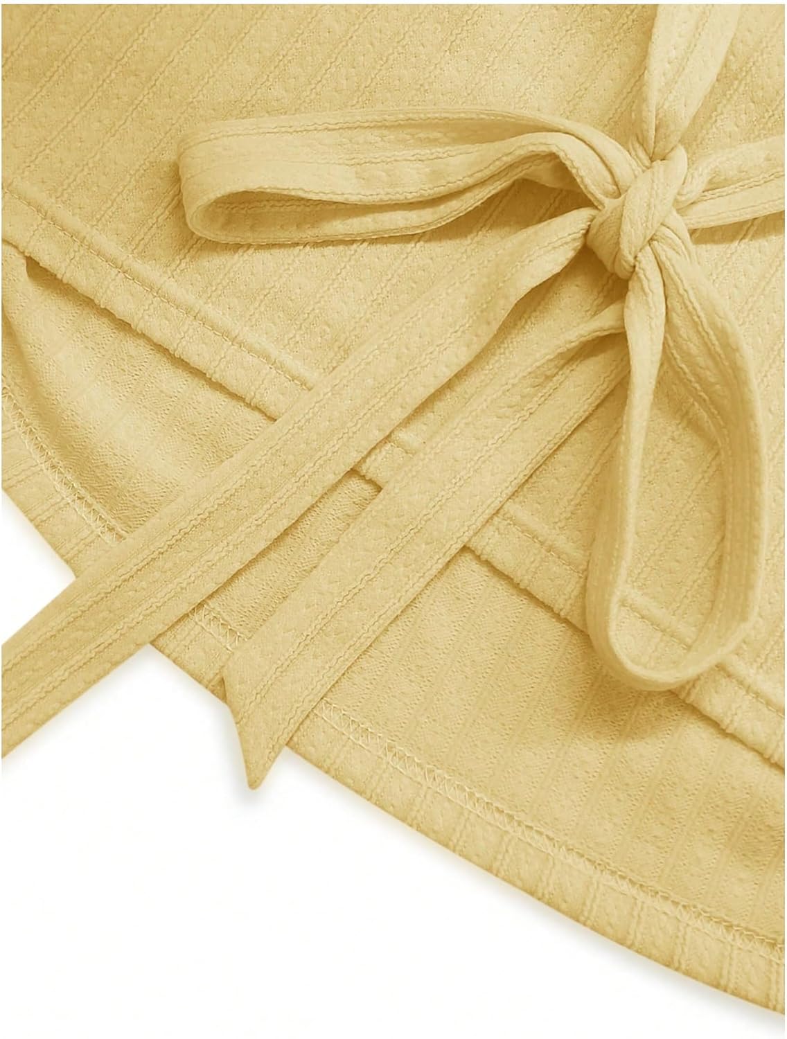 SOLY HUX Women's Plus Size Halter Tops Tie Backless Sleeveless Ruched Going Out Summer Crop Tank Top - Image 5