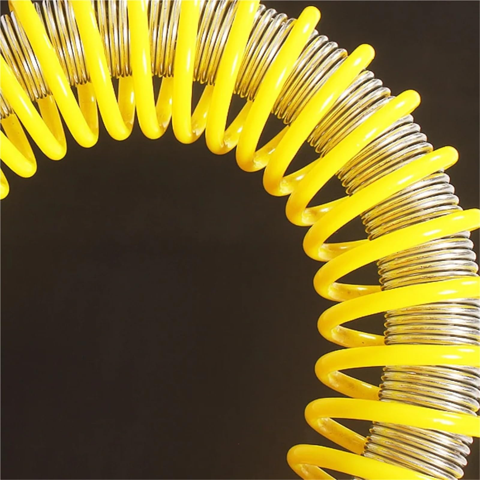 Hula hoop pieghevole a molla Anello fitness in plastica Attrezzatura for allenamento addominale tonificante for adulti
