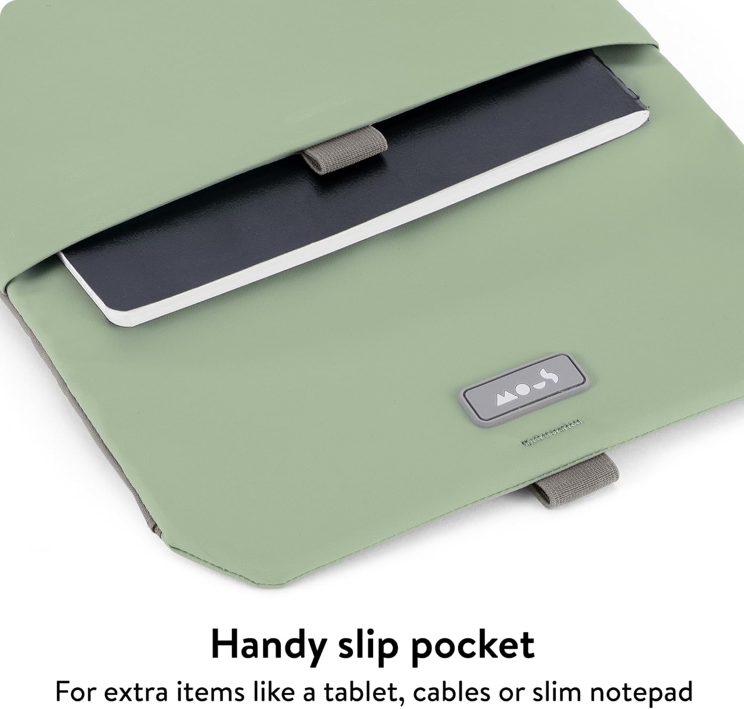 Mous – Laptop Bag 14 inch Case - Universal Laptop Sleeve – Water Resistant Durable Cover - Sage
