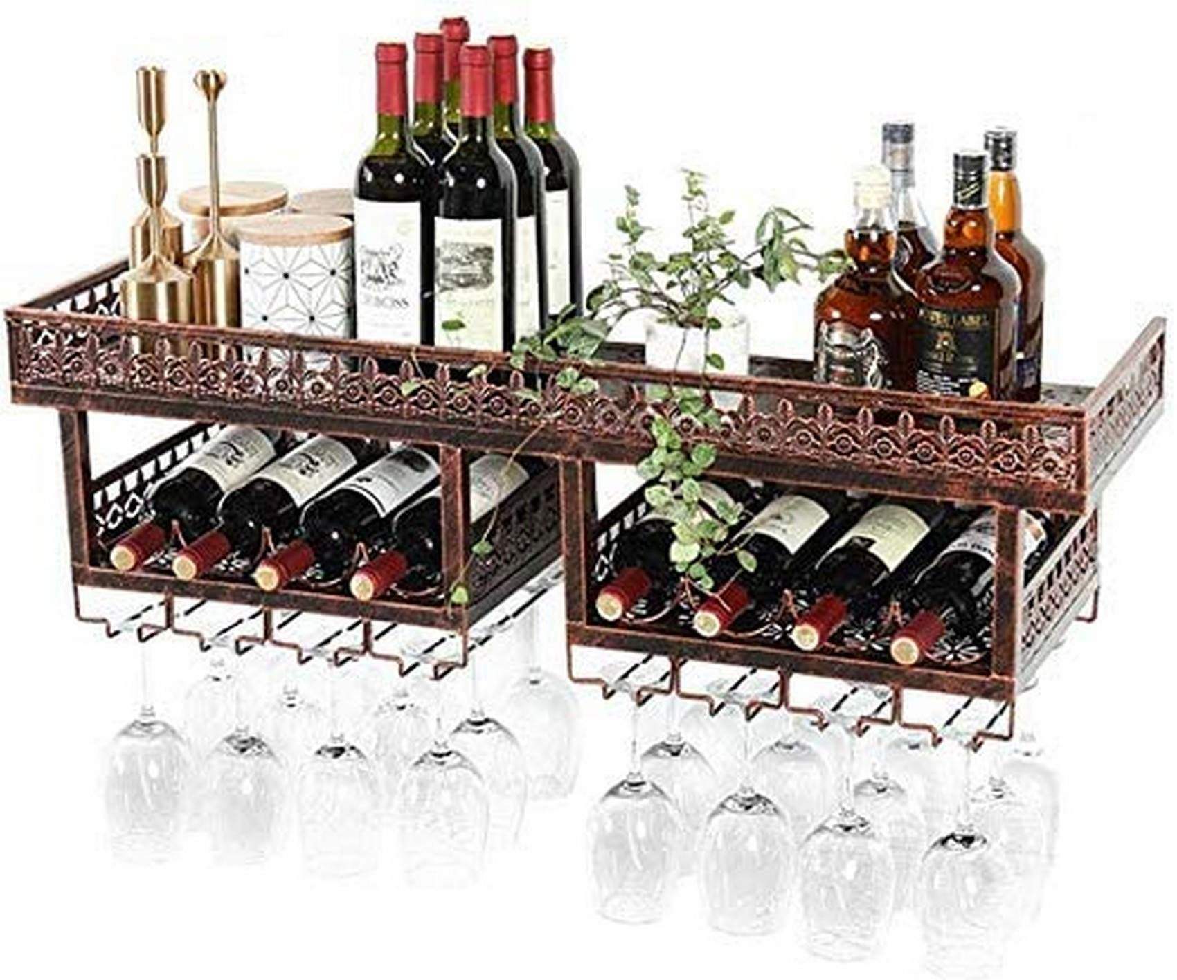 Étagère à vin murale pour sublimer vos soirées et apéritifs au salon