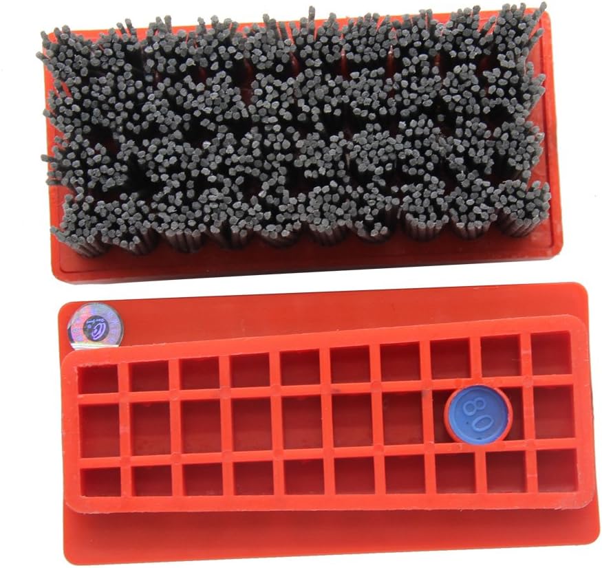 Fickert Antique Abrasive Brush Grit 1500 for Polishing Granite Stone 5 Pcs Set