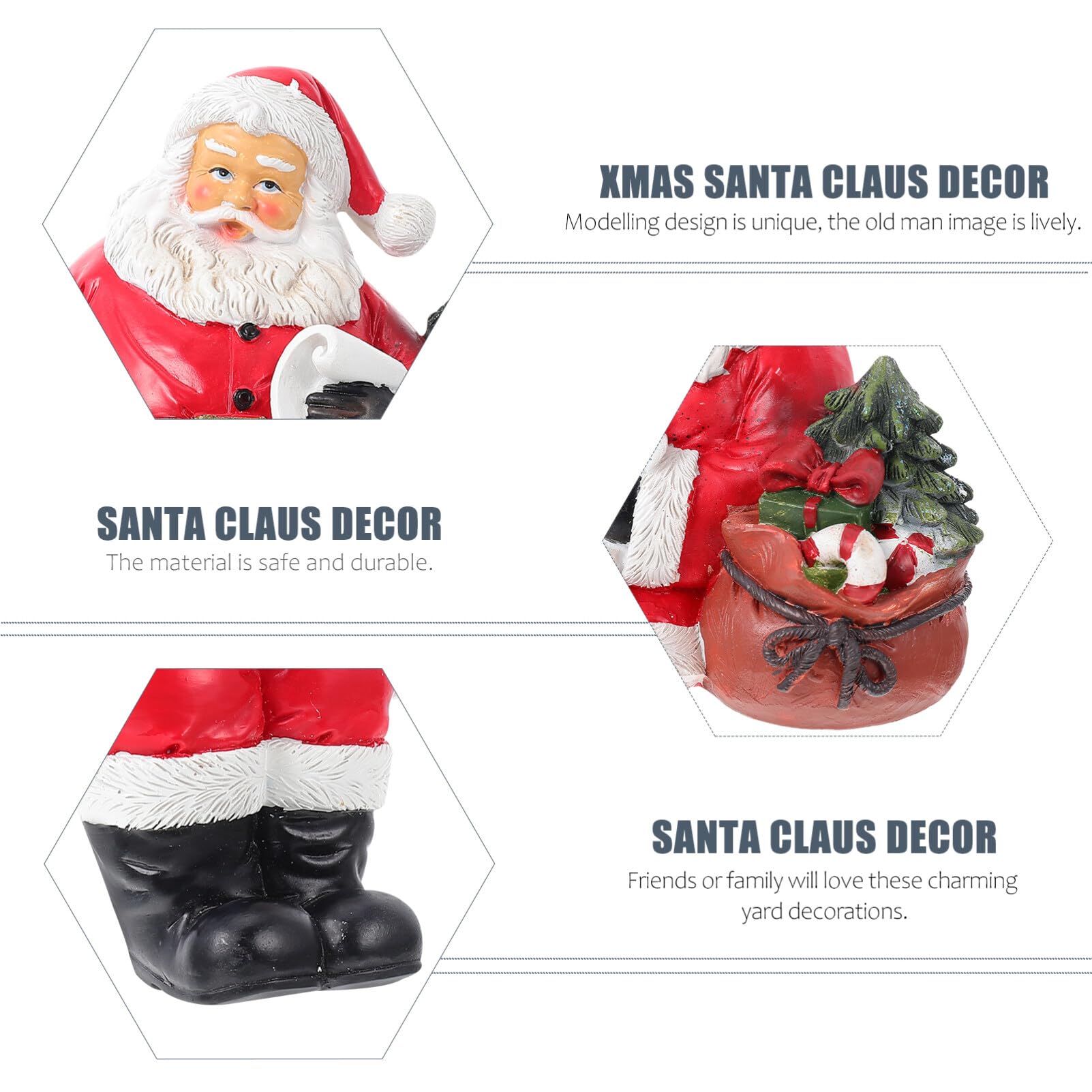 Weihnachtsmann Handtasche Baby Puppe Kinder Schreibtisch Top Weihnachtsmann Puppe Figur Weihnachten Party Ornament Weihnachten Weihnachtsmann Tischfigur Weihnachtsmann