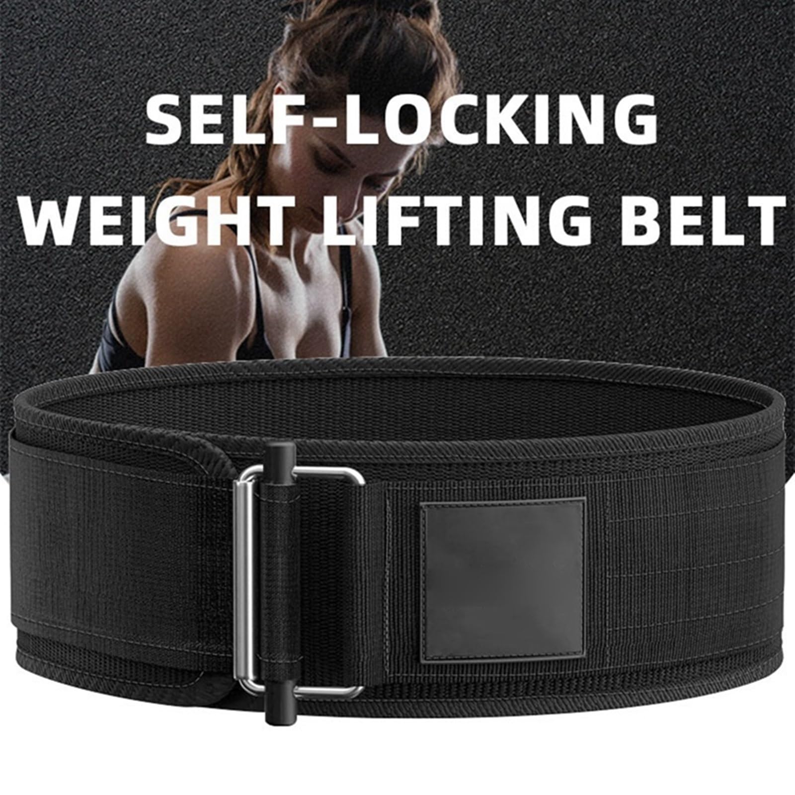Cintura Sollevamento Pesi Cintura lombare for allenamento squat | Cintura di supporto lombare for squat e powerlifting, protezione for la schiena o for uomini e donne