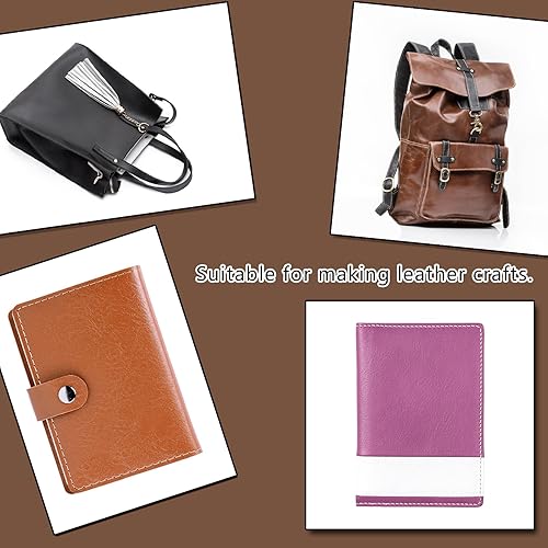 Miniatura 7 de DIUDUS Pro Detail - Herramienta de desbaste de cuero, herramienta de superficie de artesanía de cuero, herramienta de archivo de pulido de cuero con