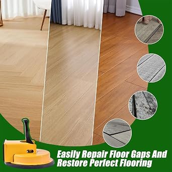 Laminate Floor Gaps Fixing Tool | Ergonomic Grip Fixer | Heavy Duty Grabber With Enhanced Suction Cup | Laminate & Professional Flooring Repair Use