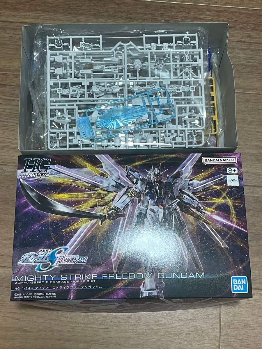 HG マイティーストライクフリーダム インフィニットジャスティス弐式 [クリア] HG マイティーストライクフリーダム インフィニットジャスティス