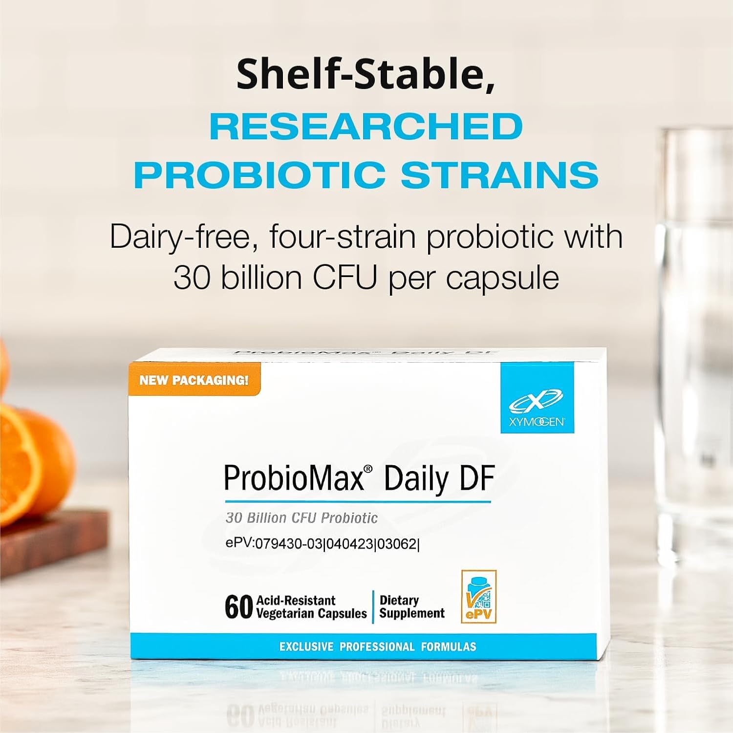 XYMOGEN ProbioMax Daily 30B - Vegetarian, Dairy & Gluten Free Probiotics for Digestive Health - Women's & Men's Probiotic Nutritional Supplements - Formerly ProbioMax Daily DF (30 Capsules) - Image 3